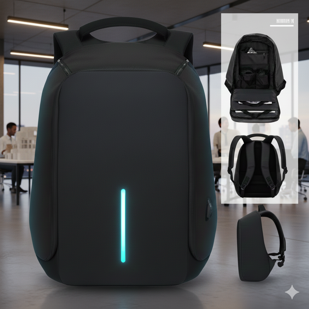 🎒✨ Security Mochila Compact SafePack 🎒✨