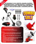Kit Podadora 3 En 1 + Accesorios 2 Bater