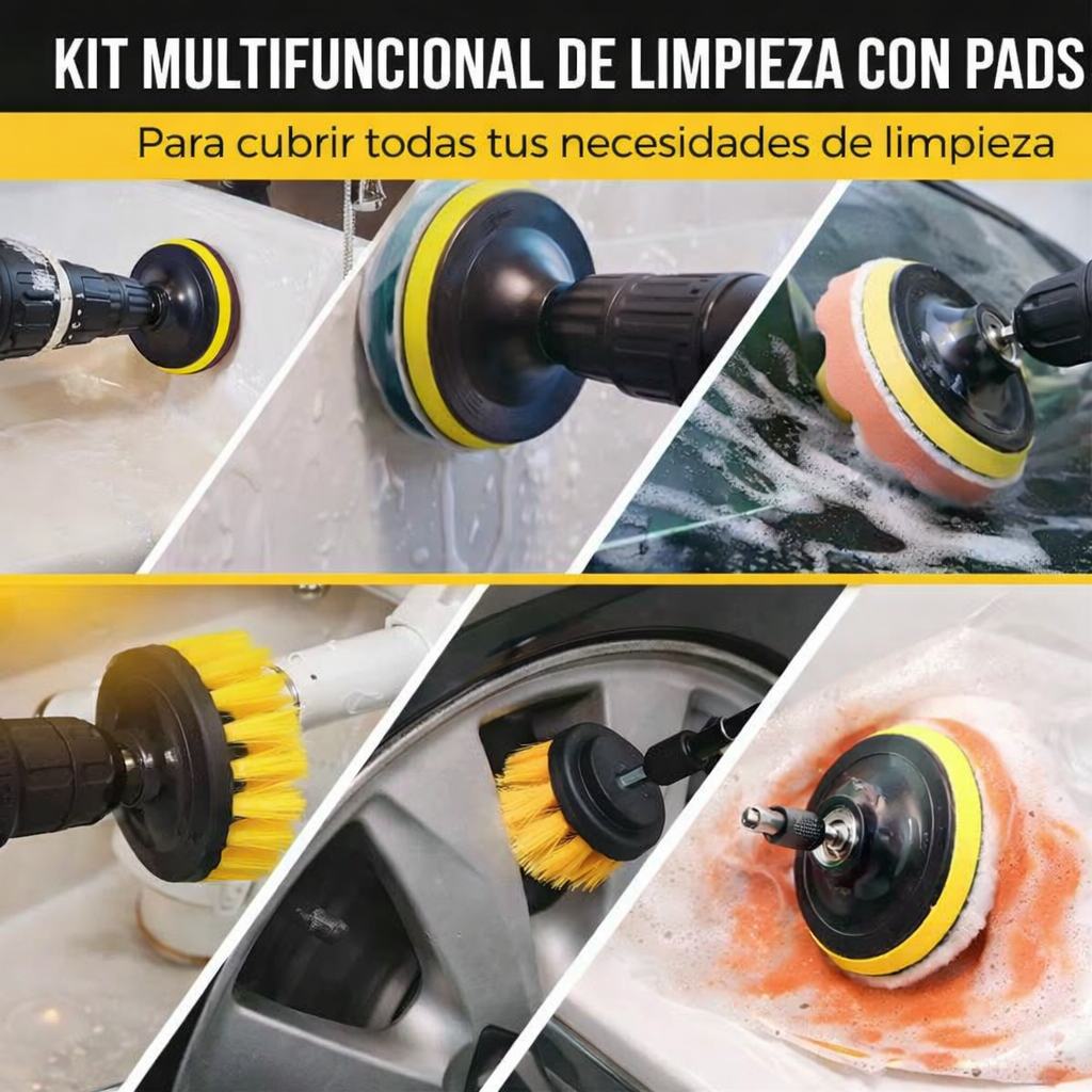 Agily Kit 20 Cepillos Accesorios Limpieza