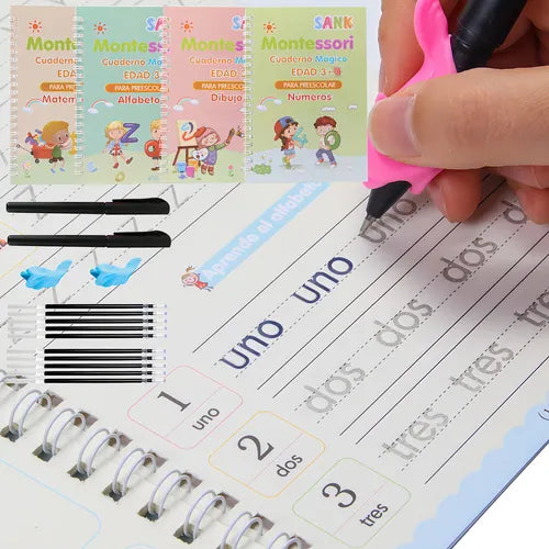 Sank Magic Kit De Caligrafía – Kit 4 Libros ✏️📚